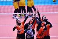 آغاز لیگ برتر والیبال زنان با برد مدافع قهرمانی