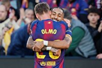 صدرنشینی بارسلونا با درخشش اولمو