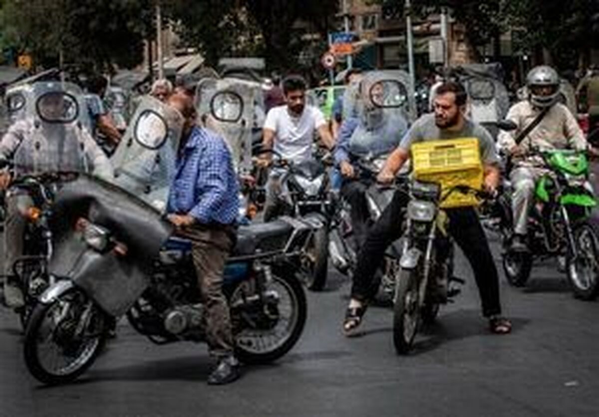 فرسودگی ۹۰ درصد موتورسیکلت‌ها در تهران