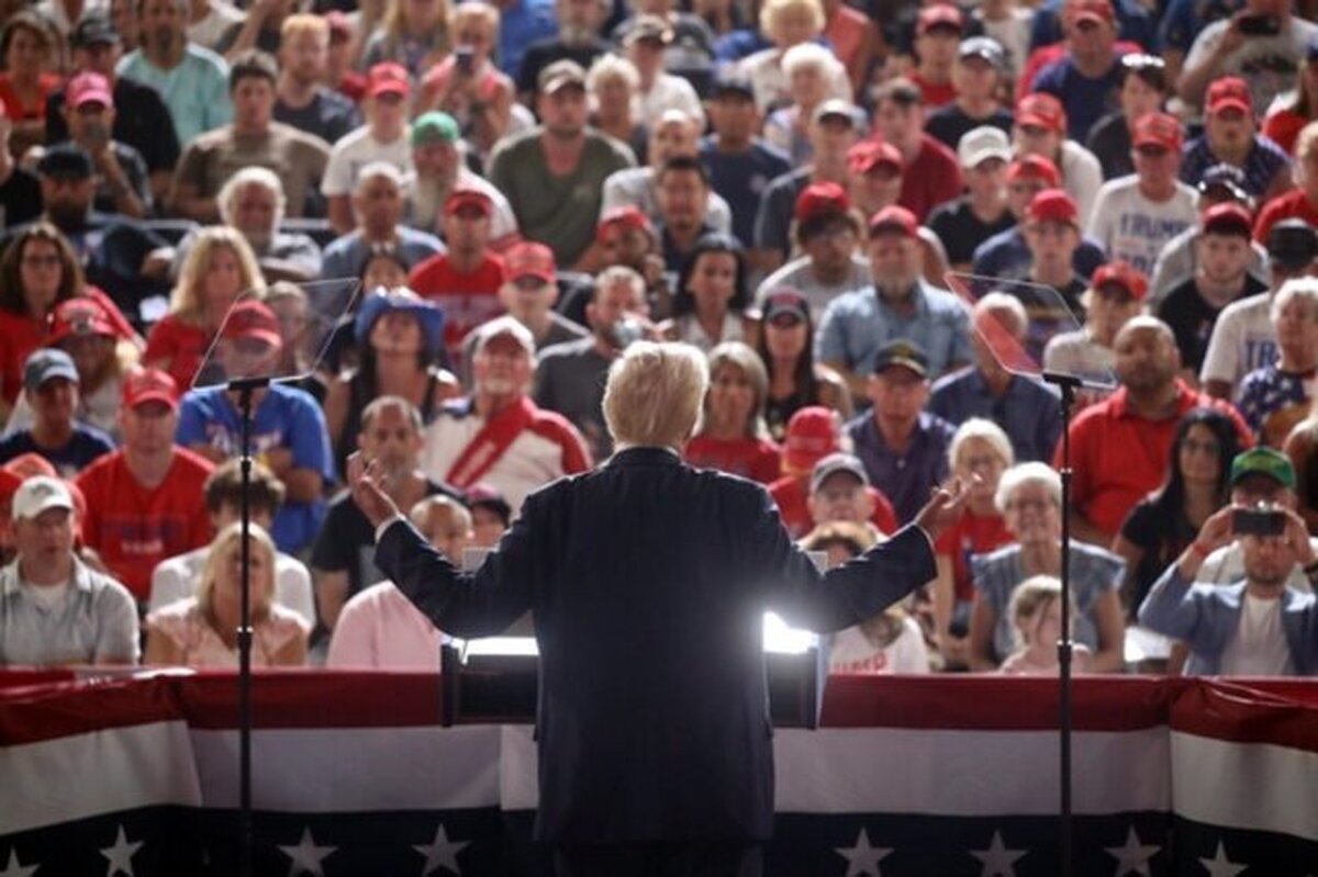 میزان محبوبیت ترامپ رو به کاهش است