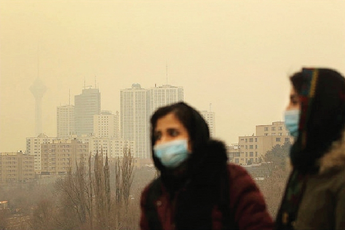 رد پای آلودگی  در مرگ ۳۵۸ تهرانی در ۸ روز 