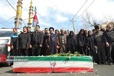 تشییع شهیدان امیر محمد نظری و حسن کریمی