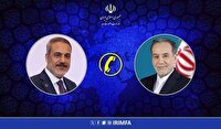 گفتگوی تلفنی وزرای خارجه جمهوری اسلامی ایران و ترکیه