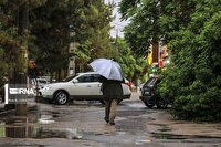 رگبار باران و رعد و برق در ۱۴ استان کشور