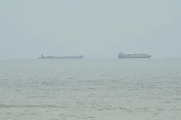 تازه‌ترین تصاویر از وضعیت کشتی‌ها در تنگه هرمز