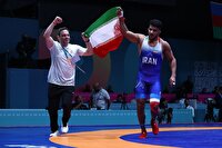 قهرمان کشتی جهان: فرزندان مکتب امام حسینیم/ مردم ایران پشت کشورشان هستند