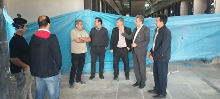 بازدید معاون شبکه مخابرات منطقه گلستان از طرح فیبررسانی به بازارچه گردشگری بندرترکمن