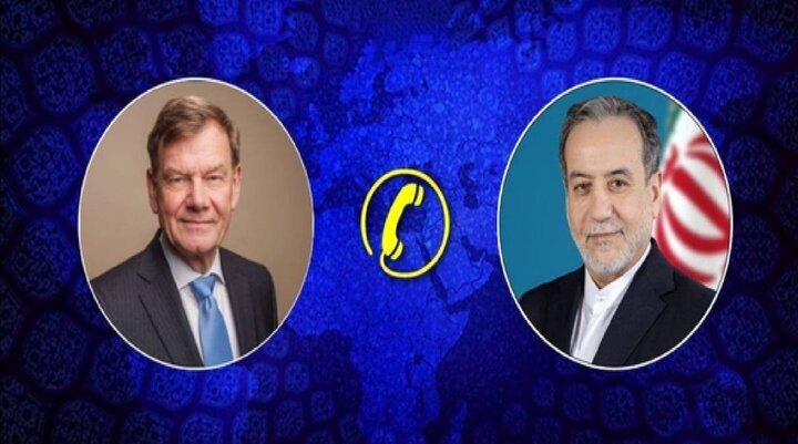 گفتگوی تلفنی وزرای امور خارجه جمهوری اسلامی ایران و آلمان 