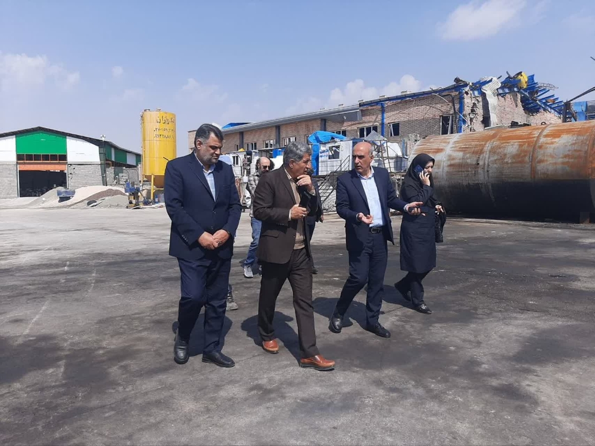 آغاز ارزیابی میدانی خسارات جنگ تحمیلی اخیر در منطقه ویژه اقتصادی پیام