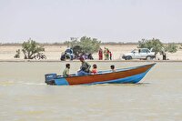 قایق‌سواری در هامون دریا شده وسمفونی حیات تازه