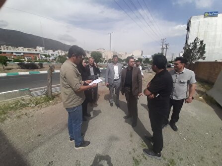 نظارت میدانی شهردار گرمدره بر تحقق ضوابط شهرسازی
