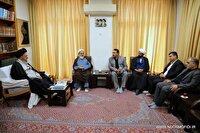 دیدار مدیر کل دامپزشکی استان گلستان با آیت الله سید کاظم نورمفیدی امام جمعه شهر گرگان