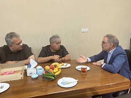 دیدار رئیس مجمع خیرین استان البرز با مدیرعامل بنیاد فاتح