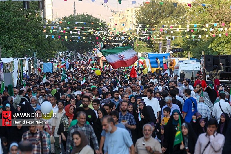 مهمانی ۱۰ کیلومتری غدیر در تهران