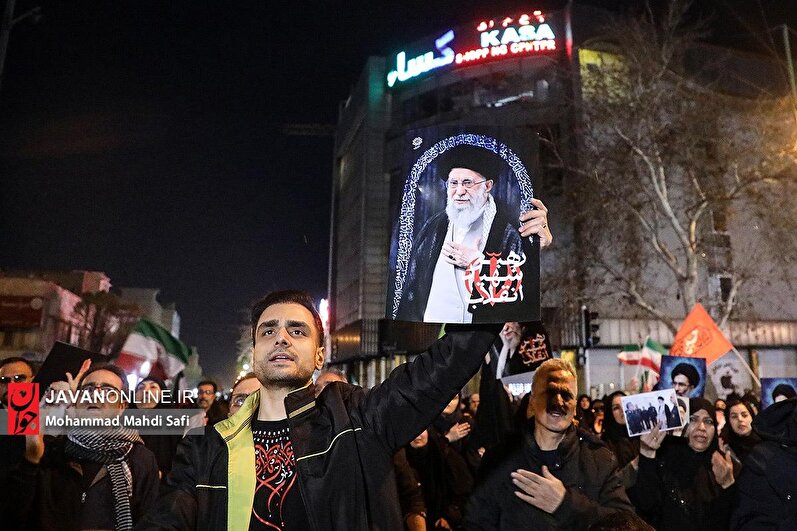 تجمعات حماسی مردم شرق تهران