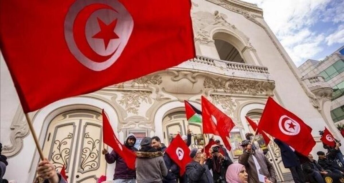 تظاهرات ضد صهیونیستی در تونس