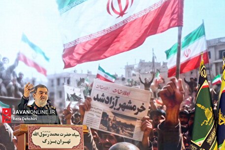 مراسم بزرگداشت شهدای جنگ رمضان