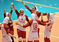 صعود مقتدرانه زنان والیبال ایران به فینال کاوا