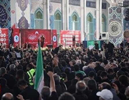 گرامیداشت یاد ۸۲ شهید جنگ ۱۲ روزه در مصلای کرج برگذار شد