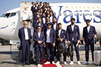 کاروان تیم ملی فوتبال وارد ایران شد