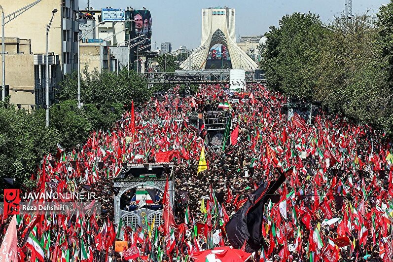 مراسم تشییع پیکر مطهر رهبر شهید انقلاب در تهران -۲