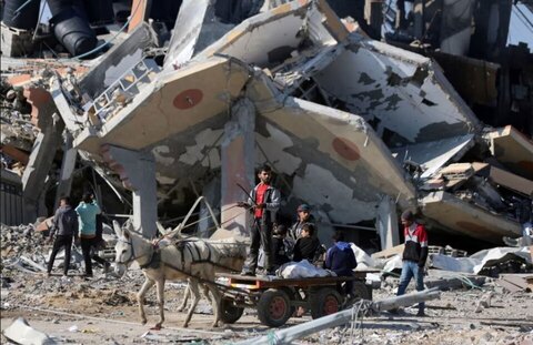 اردوگاه آوارگان «المغازی»  در نوار غزه