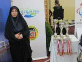 حضور بانوی ورزشکار ایلامی در مجامع بین المللی با حجاب اسلامی 