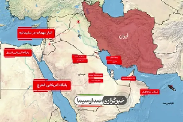 پاسخ کوبنده رزمندگان دلاور سپاه و غیورمردان ارتش به تجاوز هوایی آمریکا به خاک ایران