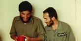 شوخی احمد کاظمی و حسین خرازی در نزدیکی خرمشهر