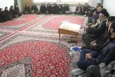 دیدار جمعی از مسئولین و کتابداران کتابخانه های عمومی با نماینده ولی فقیه در استان اصفهان