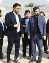 بازدید فرماندار از روند اجرای پروژه های عمرانی چهاردانگه