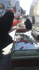 یادواره 5 شهید گمنام  در آرامستان  دارالسلام اسلامشهر