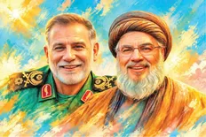 «حاج‌عباس» آن‌که در آغوش نصرالله آرام گرفت