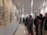 تک اثر نقاشی خط ۲۰ متری  در موزه مرکزی رضوی