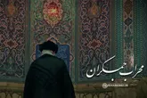 محراب جمکران/ لحظاتی از حضور رهبر انقلاب در مسجد مقدس جمکران