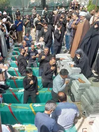   شهدایی که از پی هم می‌روند 