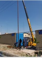 تخلیه ، نصب و راه اندازی مجدد چاه های نیمه فعال در نسیم شهر
