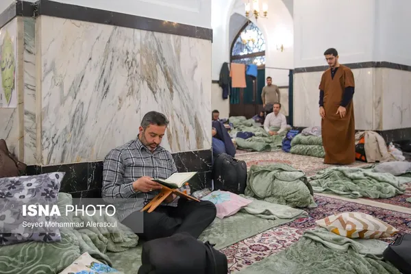 مراسم اعتکاف در سراسر ایران 