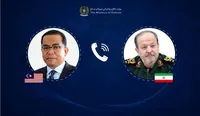 گفت‌وگوی تلفنی وزرای دفاع ایران و مالزی؛ تأکید بر توسعه همکاری‌های دفاعی و نظامی