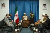 دیدار فرمانده سپاه صاحب الامر(عج) و معاونین با امام جمعه قزوین