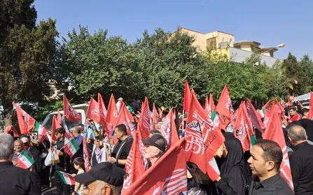 نوای «یالثارات الحسین» در پیاده‌روی جاماندگان تهران/طنین عشق در پایتخت