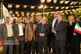 حضور استاندار قزوین در میز خدمت شرکت توزیع برق استان در موکب شهدای دولت