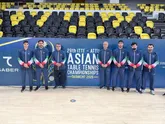 تنیس روی میز قهرمانی آسیا؛ صعود تیم‌های ملی ایران با صدرنشینی