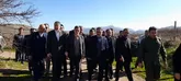 بازدید وزیر جاهد کشاورزی از ایستگاه‌های پمپاژ آب و باغات منطقه «زیودار» پلدختر