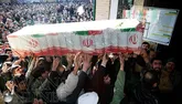 گزارش تصویری تشییع شهید مهدی نوروزی در کرمانشاه
