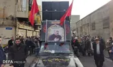 پیکر جانباز «سید ابوالفضل کاظمی» تشییع شد