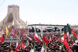مراسم تشییع پیکر مطهر رهبر شهید انقلاب در تهران -۱