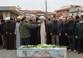 وداع باشکوه مازندرانی‌ها با شهید مدافع امنیت/ پیکر شهید صالحی در گلزار شهدای ساری آرام گرفت