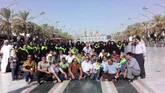 بازگشت کاروان جانبازان شركت پالايش نفت بندرعباس از زیارت عتبات عالیات
