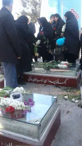 یادواره 5 شهید گمنام  در آرامستان  دارالسلام اسلامشهر